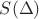 $S(\Delta)$