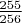 $\frac {255} {256}$