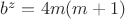 $b^z=4m(m+1)$