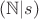 $(\mathbb{N}|s)$