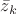 $\bar z_k$