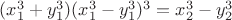 $(x_1^3+y_1^3)(x_1^3-y_1^3)^3=x_2^3-y_2^3$