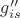 $g''_{is}$