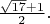 $\frac{\sqrt{17}+1}2.$