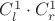 $C_l^1 \cdot C_r^1 $C_l^1 \cdot C_r^1