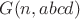 $G(n, abcd)$