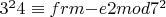 $3^24\equiv\22 mod 7^2$