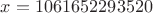 $x=1061652293520$