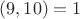 $(9,10)=1$