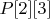 $P[2][3]$