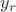 $y_r$