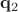 $\mathbf q_2$