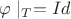 $\varphi \mid_T=Id$