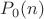 $P_{0}(n)$