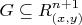 \[
G \subseteq R_{\left( {x,y} \right)}^{n + 1} 
\]