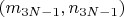 $(m_{3N-1}, n_{3N-1})$