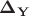 $\mathbf{\Delta _Y}$
