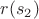 $r(s_2)$