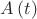 $A \left( t \right) $