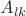 $A_{lk}$