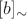 $[b]_{\sim}$