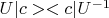 $U|c><c|U^{-1}$