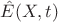 $\hat E(X,t)$