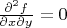 $ {\partial^2 f \over \partial x \partial y} = 0 $