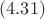$\eqn{(4.31)}$ $\eqn{(4.31)}$