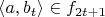 $\langle a,b_t \rangle \in f_{2t+1}$