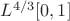 $L^{4/3}[0,1]$