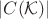 $|C(\mathcal{K})|$