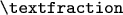 $\verb