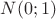 $N(0;1)$