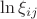 $\ln\xi_{ij}$