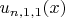 $u_{n,1,1}(x)$