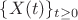 $\{ X(t) \}_{t \geq 0}$