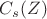 $C_s(Z)$