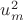 $u^2_m$