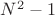 $N^2-1$