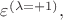$\varepsilon^{(\lambda=+1)},$
