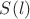 $S(l)$