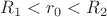 $R_1<r_0<R_2$