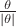 $\frac{\theta}{|\theta|}$