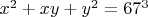 $x^2+xy+y^2=67^3$