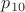 $p_{10}$