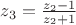 $z_3=\frac{z_2-1}{z_2+1}$