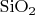 $\mathrm{SiO}_2$
