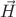 $\vec H $