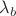 $\lambda_b$